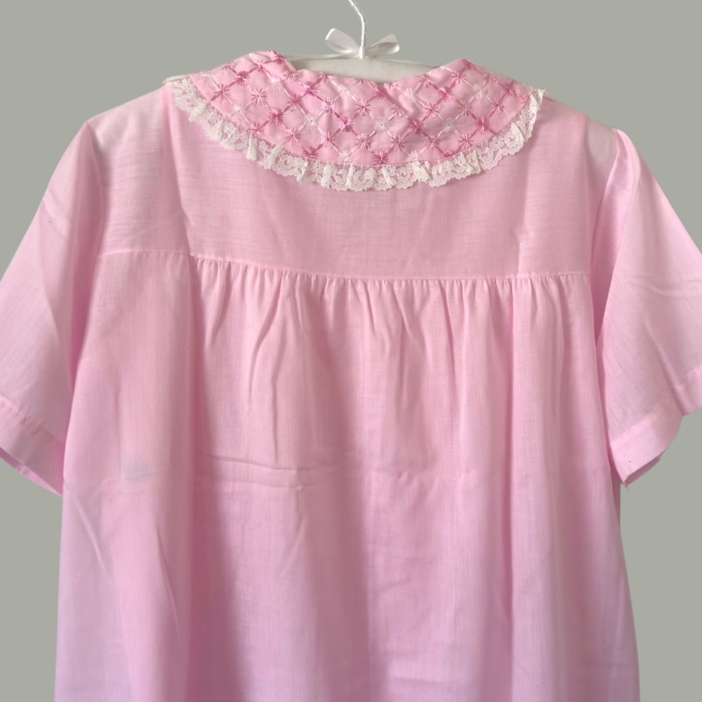 vintage 60s Katz Snap Coat & Shift set robe & gown size medium - Picture 6 of 15